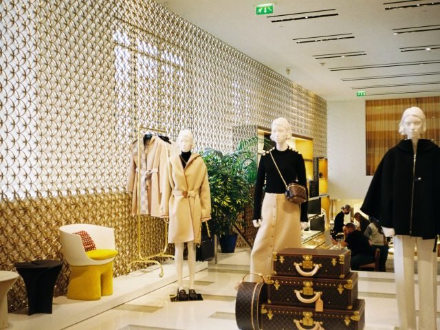 Modern retail store interior fit-out