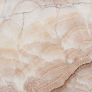 White Onyx translucent stone slab
